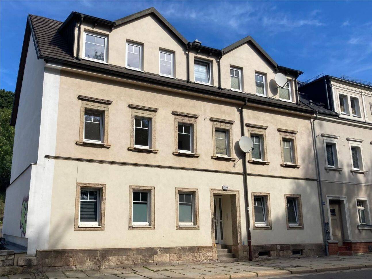 Erdgeschoss-2-Zimmer-Wohnung mit 53,4 m² in Chemnitz, 9126 Chemnitz (Altchemnitz Bernsdorf Gablenz Lutherviertel Sonnenberg)