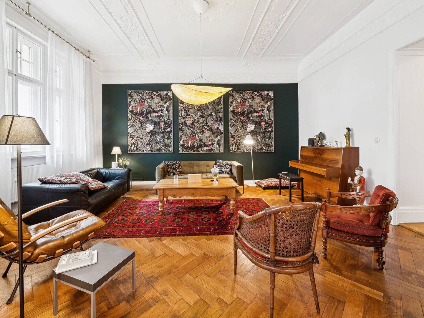 Stuck, Fischgrät & Flügeltüren: Herrschaftliche Familienwohnung in bester Lage Charlottenburgs!, 10629 Berlin (Charlottenburg-Wilmersdorf Charlottenburg)