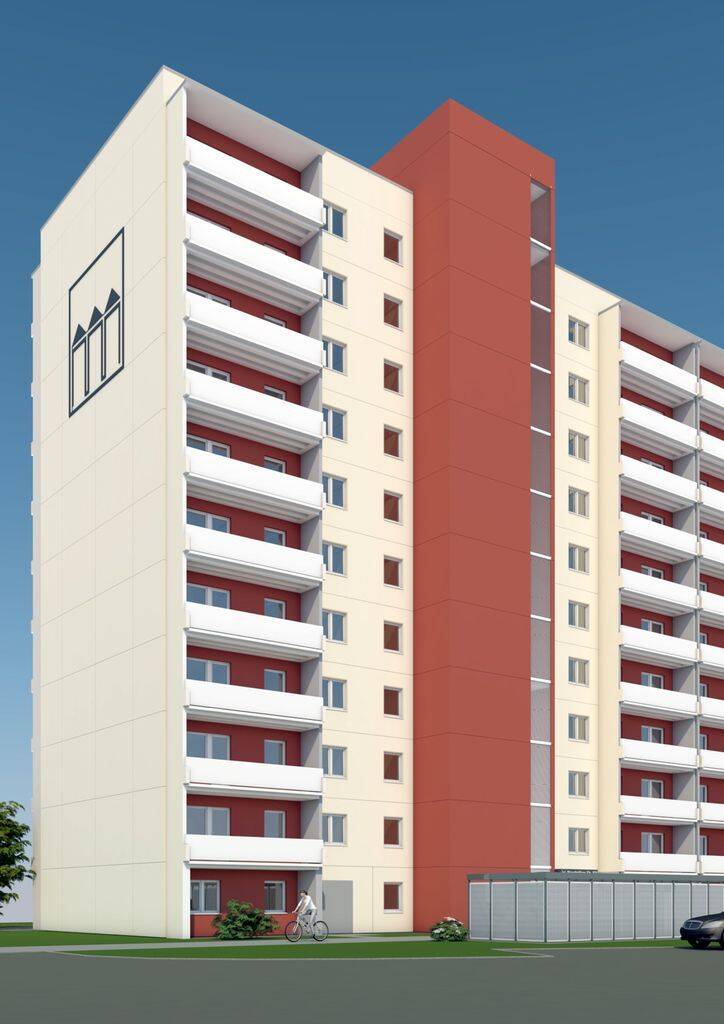 Perfekt … modernisiert … Hochhaus … 11. Etage …, 17033 Neubrandenburg