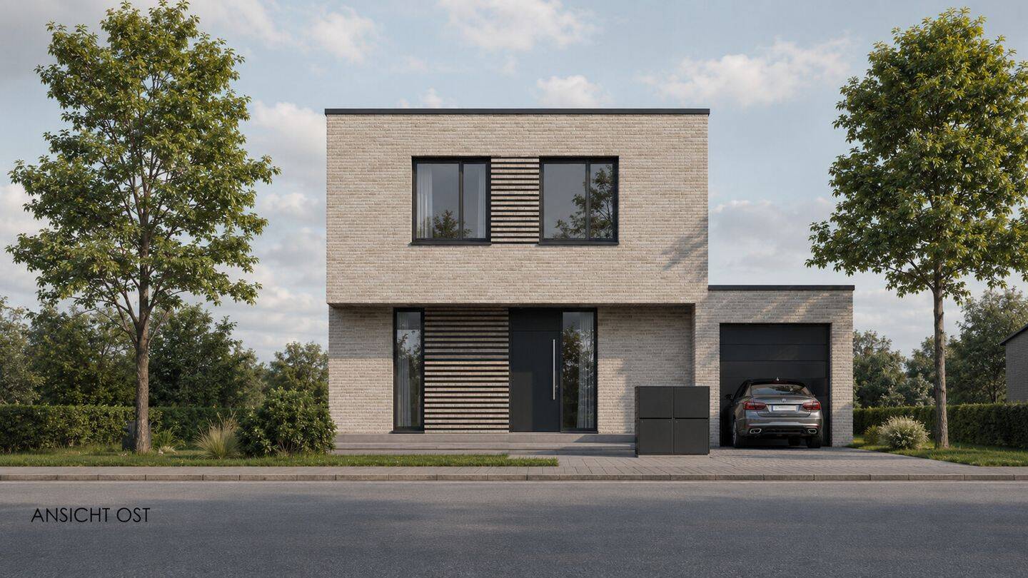 Exklusiv wohnen in Rhede: Neubau-Einfamilienhaus mit Garten, Garage & gehobener Ausstattung, KFW 40, 46414 Rhede