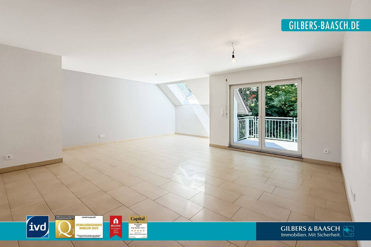 Pluwig: Moderne und energieeffiziente Eigentumswohnung mit Balkon, Garage & eigenem Gartenabschnitt, 54316 Bonerath