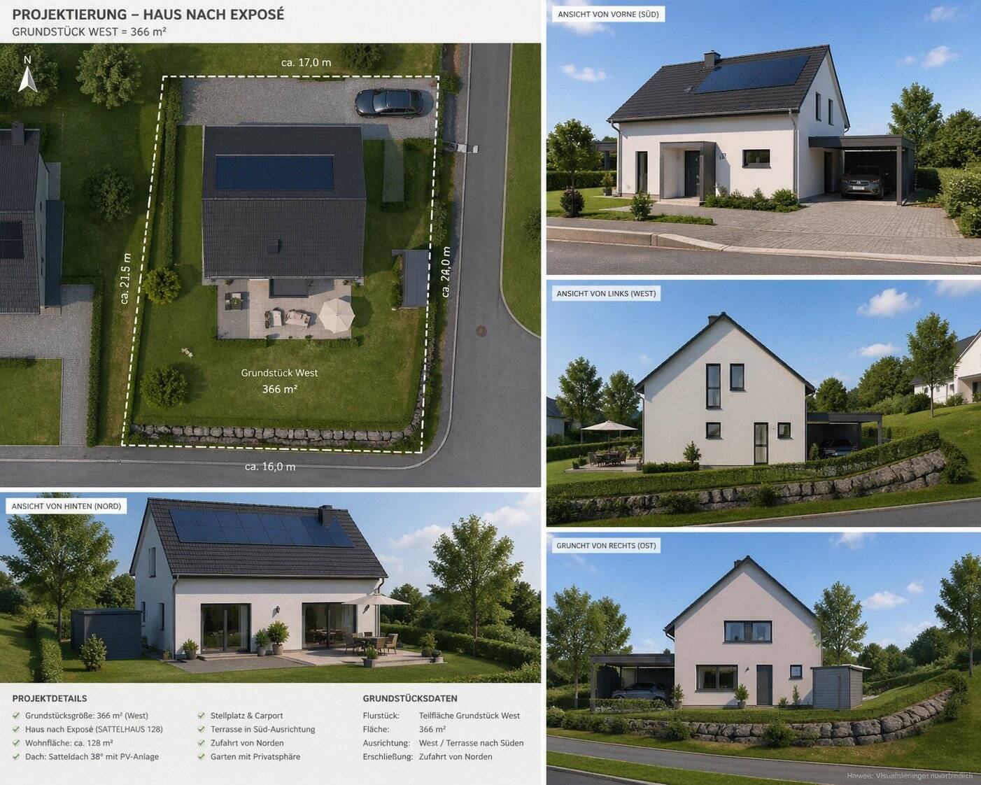 JETZT Modernes Einfamilienhaus in Peißenberg – flexibel & kostensparend realisierbar, 82380 Peißenberg