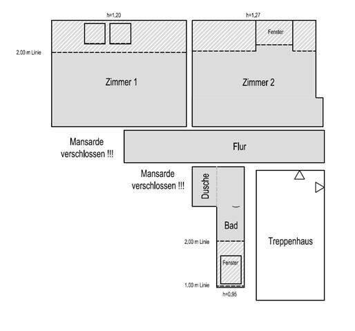 FR-Hornusstrasse: 2 x Mansardenzimmer, hell, verkehrsgünstig, 79108 Freiburg im Breisgau (Brühl Herdern Hochdorf Lehen Zähringen)