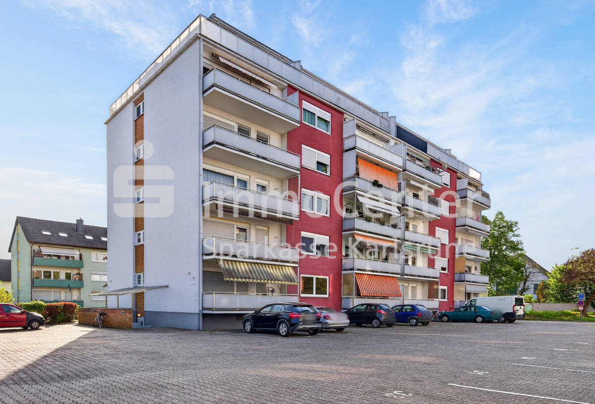 Kompakte 1-Zimmer-Wohnung mit Außenstellplatz und Gestaltungspotenzial, 68794 Oberhausen-Rheinhausen