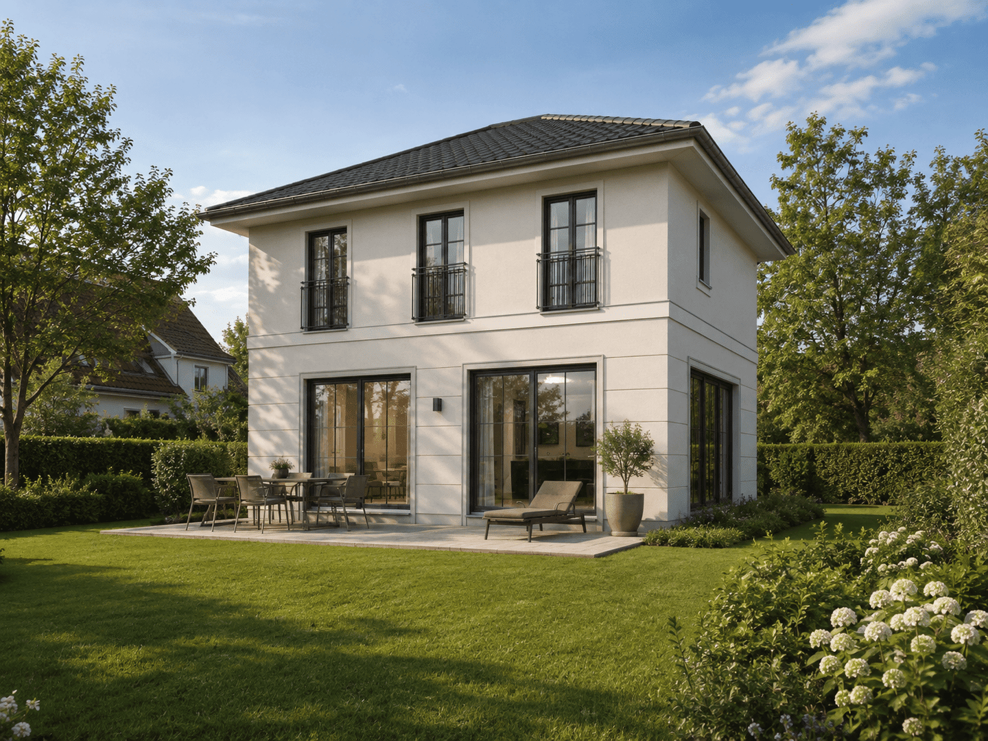 Freistehende Stadtvilla in Unterhaching – Familienwohnen mit Garten und Privatsphäre, 82008 Unterhaching