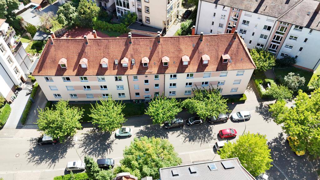 Vermietete 2-Zi. Wohnung im 2.OG re. mit Südost Balkon in der Wiehre – Provisionsfrei, 79100 Freiburg im Breisgau (Günterstal Vauban Wiehre)