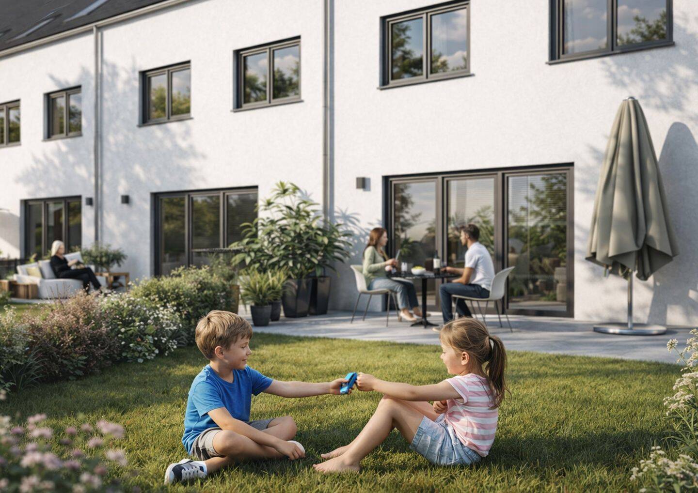Neubau-Reihenhäuser in Wettstetten – provisionsfrei für Käufer!, 85139 Wettstetten