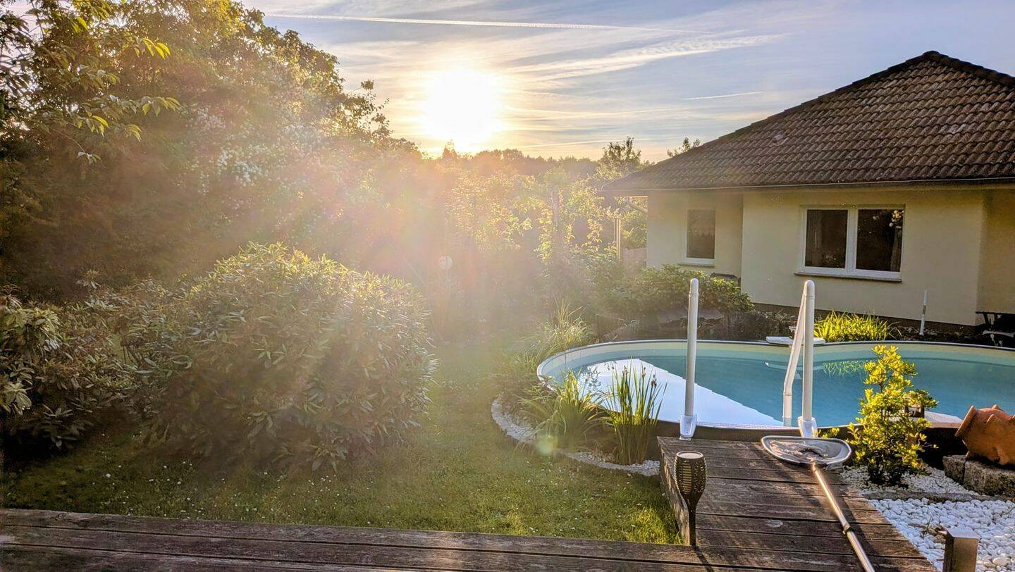Natur & Design hochwertiges Architektenhaus mit traumhaftem Garten und Pool in absolut ruhiger Lage, 19417 Ventschow