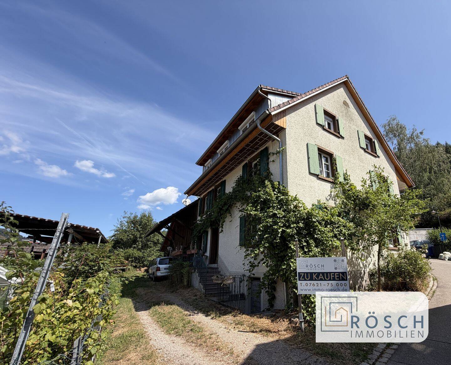 Gemütliches Einfamilienhaus mit Scheune in ruhiger Lage von Niedertegernau, 79692 Kleines Wiesental