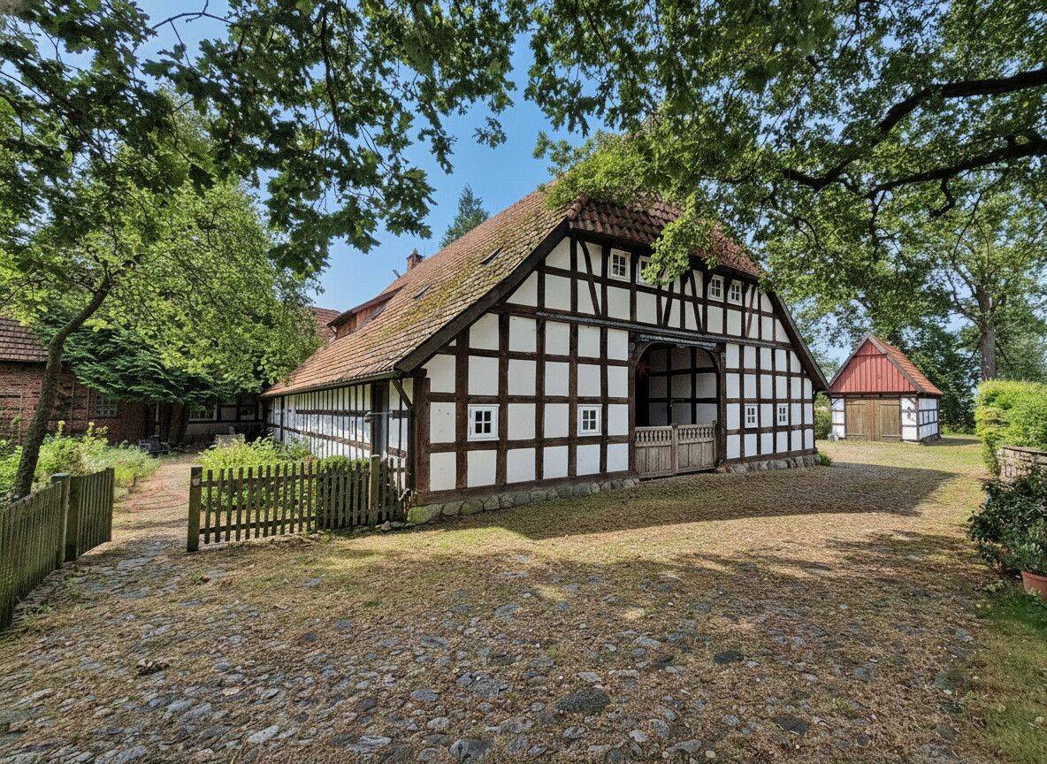 Historisches Landhaus mit Charme, Großzügigkeit und herrlichem Gartenerlebnis – Diepenau, 31603 Diepenau