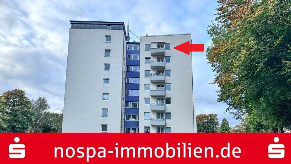 Über den Dächern von Flensburg! Helle 3-Zimmer-Eigentumswohnung mit Balkon in Flensburg-Mürwik, 24944 Flensburg (Fruerlund Mürwik)