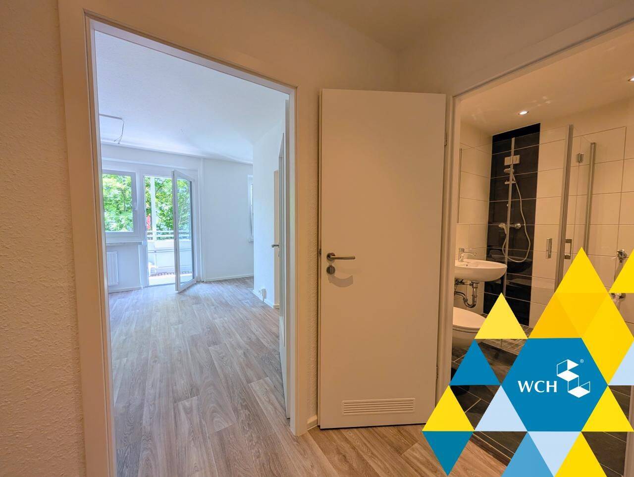 Wohnen mit Stil – Modern sanierte 1 Raum Wohnung, 9122 Chemnitz (Hutholz Markersdorf Morgenleite Stelzendorf)