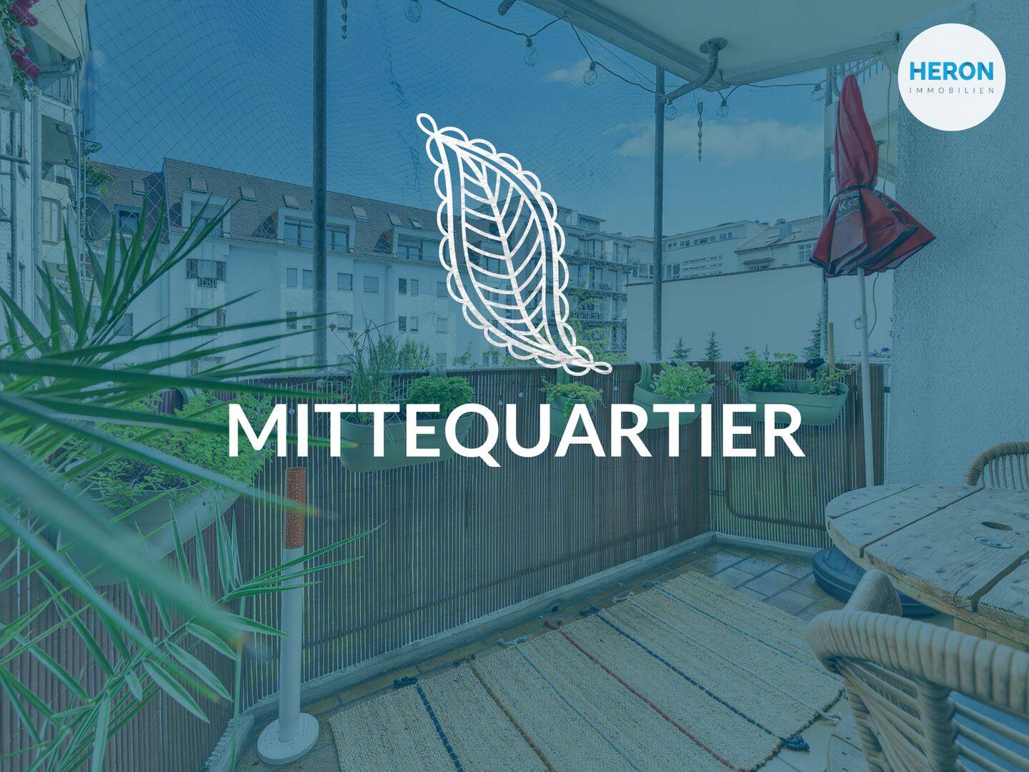 MITTEQUARTIER – Helle 2,5-Zimmer-Wohnung mit 3 Balkonen und Tiefgaragenstellplatz in Stuttgart-Mitte, 70173 Stuttgart (Mitte)