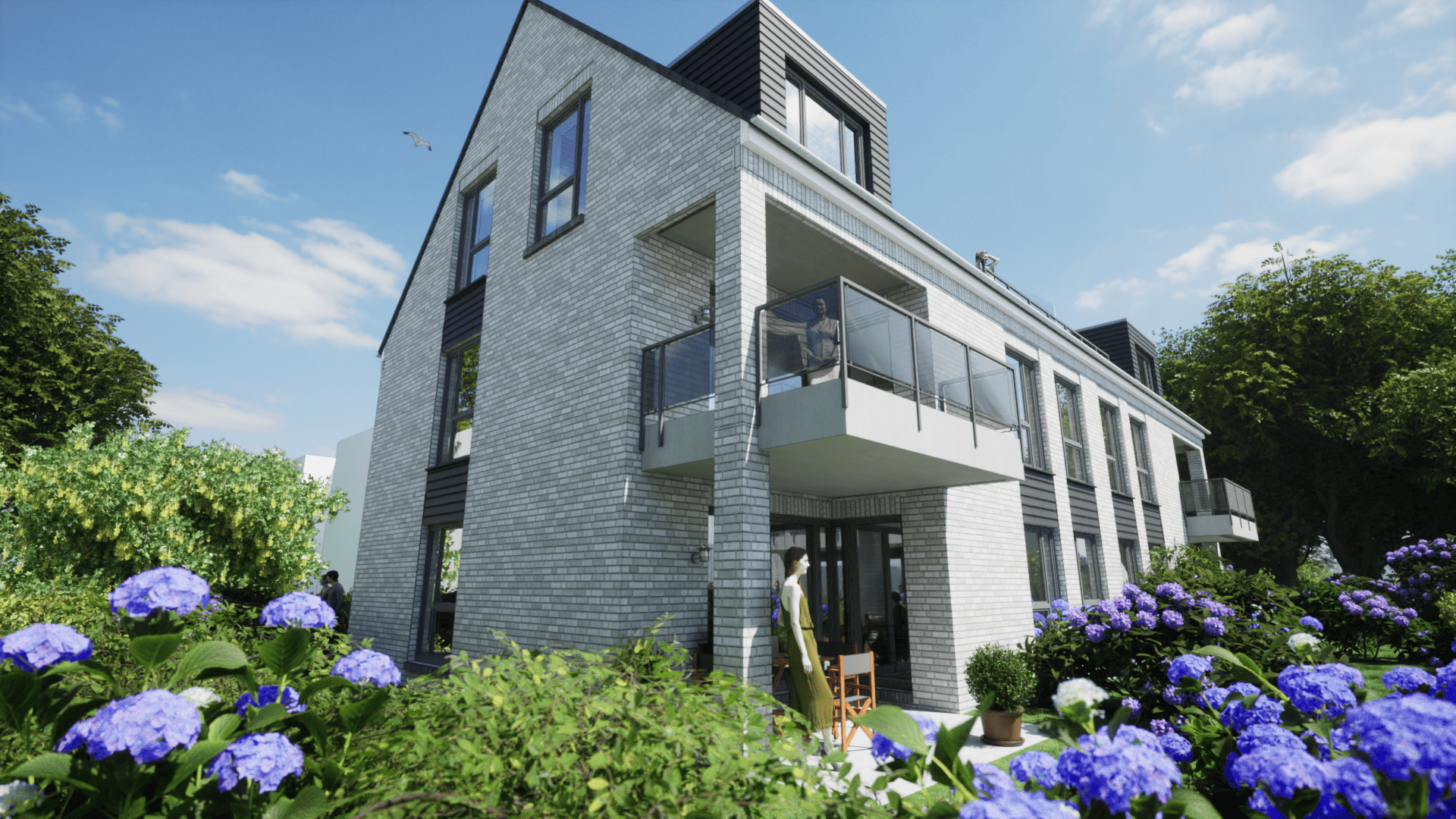 Stadtnaher Neubau mit Aufzug und Tiefgarage, 26123 Oldenburg (Oldb) (Bürgerfelde Donnerschwee Nadorst)