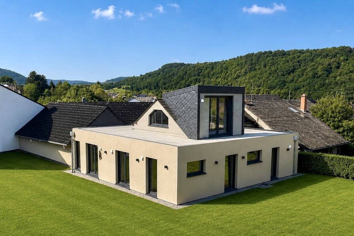 Modernes, großzügiges Einfamilienhaus mit ELW und tollem Garten und direktem Blick auf die Weinberge!, 54459 Wiltingen