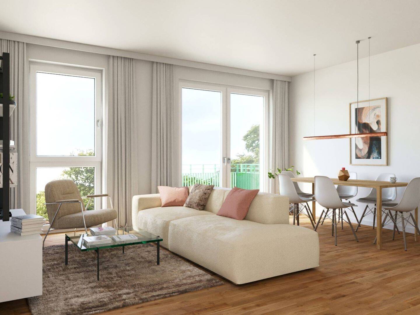 Urbanes Wohnen in Lichtenberg: 3-Zi.-Wohnung mit Balkon, EBK und modernem Bad, 13055 Berlin (Lichtenberg Hohenschönhausen Alt-Hohenschönhausen Hohenschönhausen)