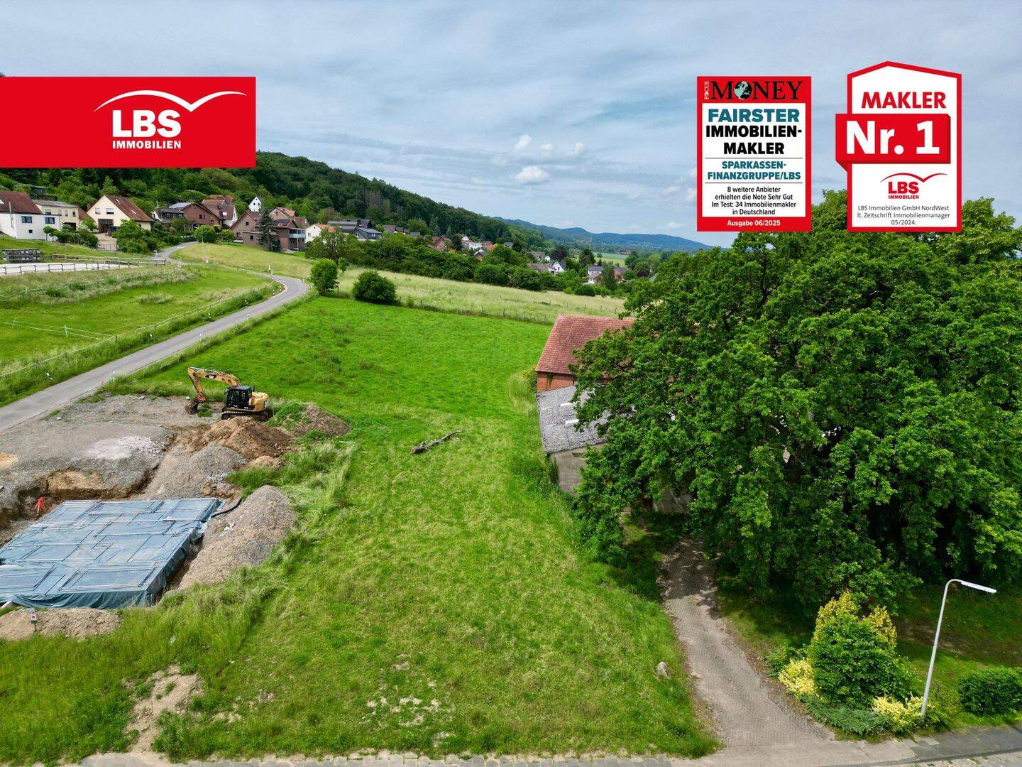 Wo Wohnen zum Lebensgefühl wird – Exklusives Baugrundstück am Wiehengebirge…, 32429 Minden
