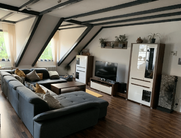 4-Zimmer-Dachgeschosswohnung mit Balkon und Garage in bester Innenstadtlage, 32756 Detmold