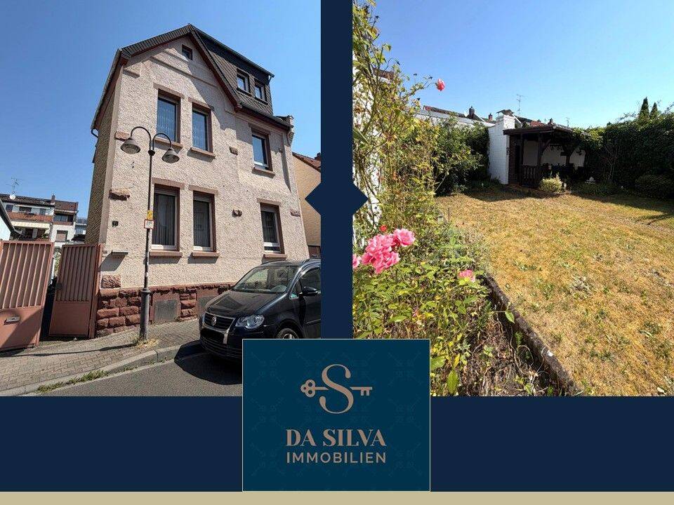 **Zweifamilienhaus mit Potenzial und eingewachsenem Garten**, 55246 Wiesbaden (Mainz-Kostheim)