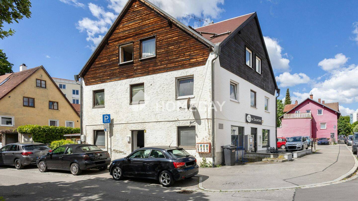 Solides MFH mit ca. 210m² Wohnfläche auf 6 Wohneinheiten plus ca. 100m² Gaststätte und Parkplätzen, 87439 Kempten (Allgäu)