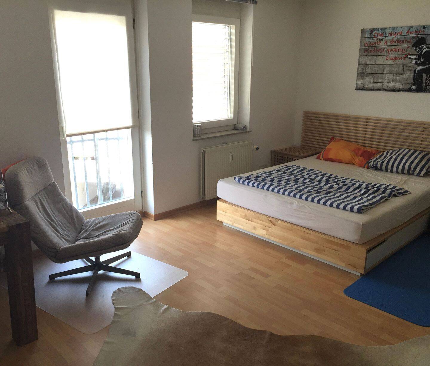 Helle 1-Zimmerwohnung in der Altstadt Freiburg, 79098 Freiburg im Breisgau (Altstadt Neuburg Oberau)