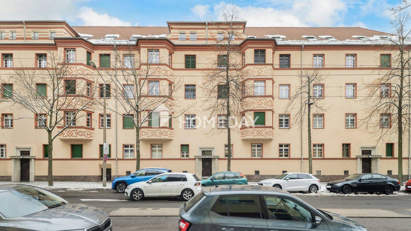 Komfortable 4-Zimmer-Wohnung mit Loggia und Stellplatz, 4129 Leipzig (Eutritzsch)