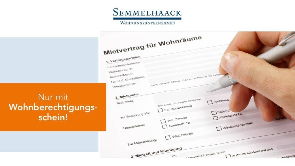NUR MIT WOHNBERECHTIGUNGSSCHEIN! Moderne 2-Zimmer-Wohnung in Neustadt!, 23730 Neustadt in Holstein