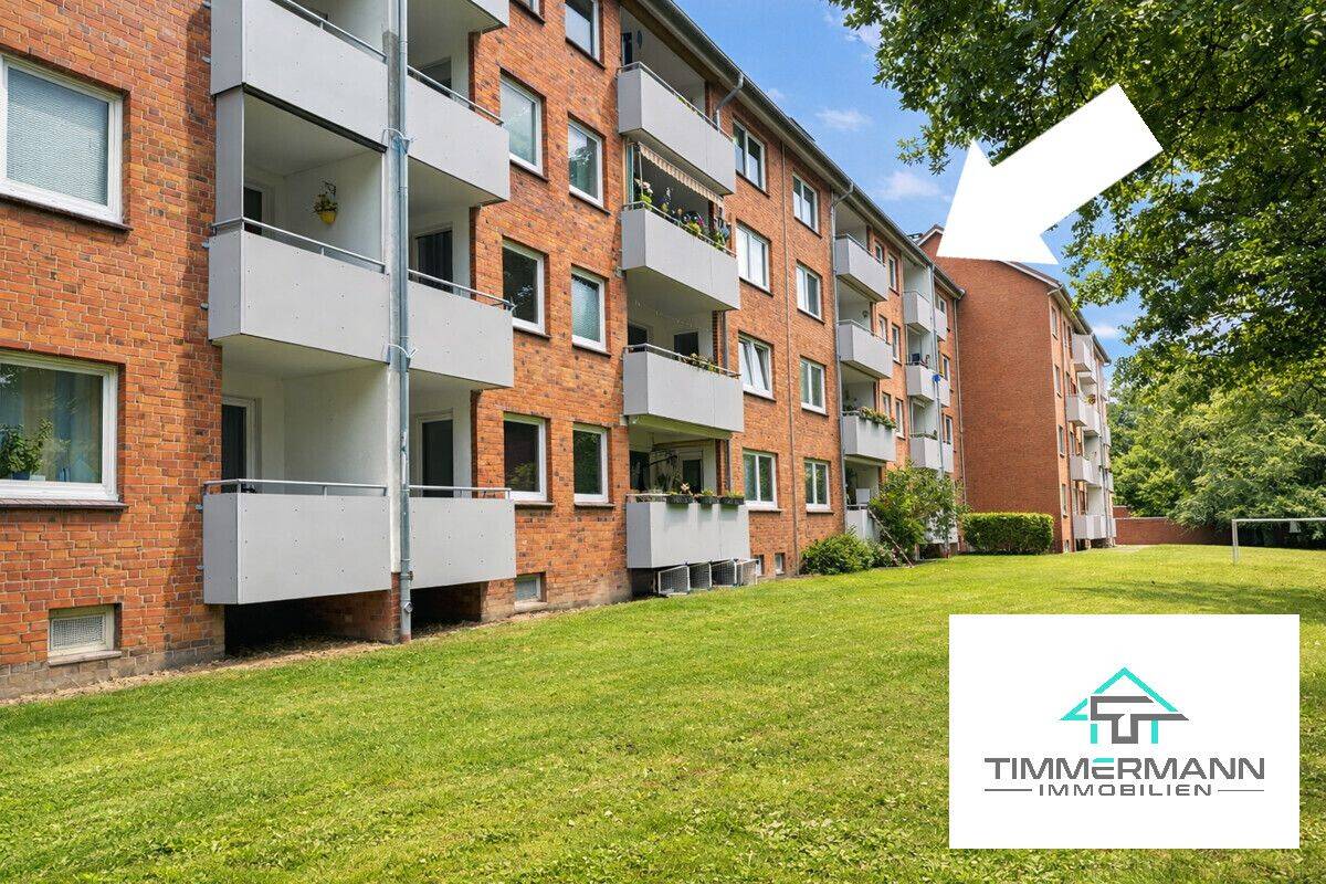 Erbpachtobjekt mit zuverlässigem Mieter- 1 Zimmer Wohnung mit Balkon, 23556 Lübeck (Buntekuh Sankt Lorenz Nord Sankt Lorenz Süd)