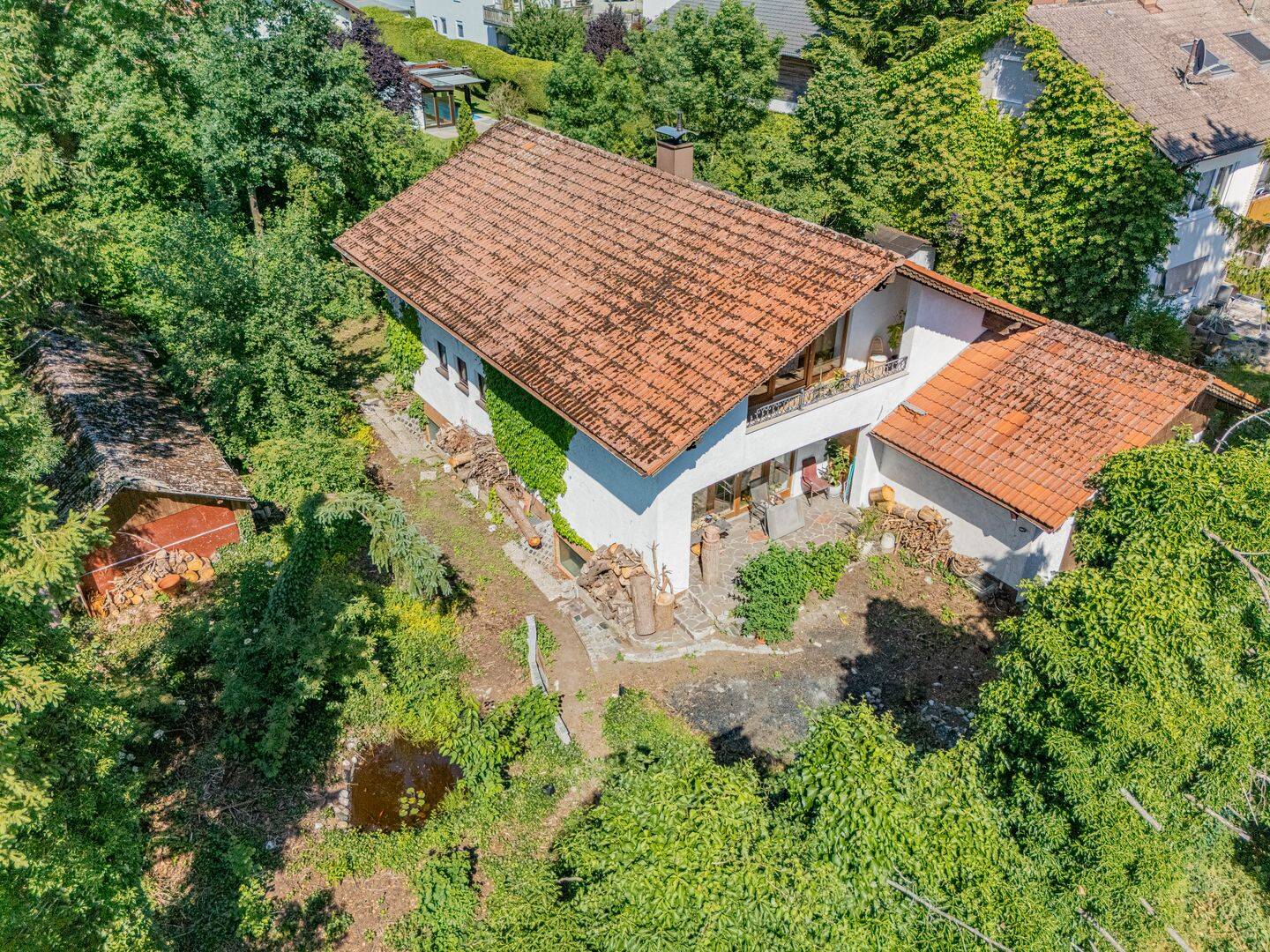 Einfamilienhaus mit Blick auf Feld und Wiese / KAUF GEGEN GEBOT, 85661 Forstinning
