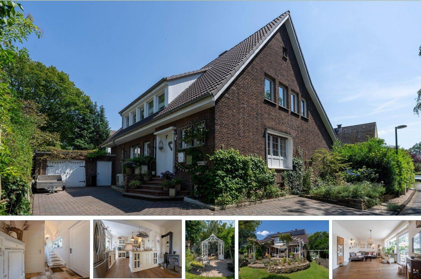 Freistehendes Einfamilienhaus mit Traumgarten in begehrter und ruhiger Wohnlage von Altlünen, 44534 Lünen