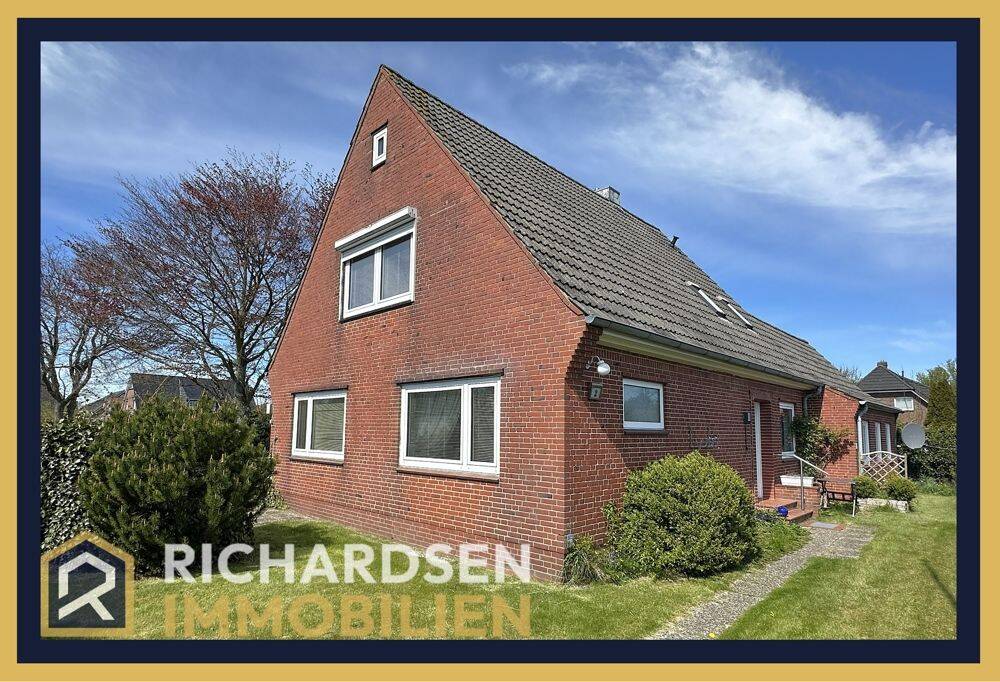Einfamilienhaus mit Potential auf großem Grundstück in ruhiger Lage nahe der Innenstadt in Niebüll, 25899 Niebüll