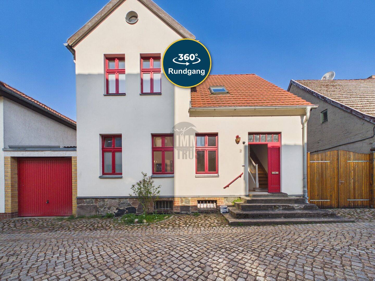 CHARMANTES HAUS IN TOP LAGE MIT ZUSÄTZLICH 3 ZIMMER (45 M²) AUSBAUOPTION & FERIENPOTENZIAL, 16798 Fürstenberg/Havel