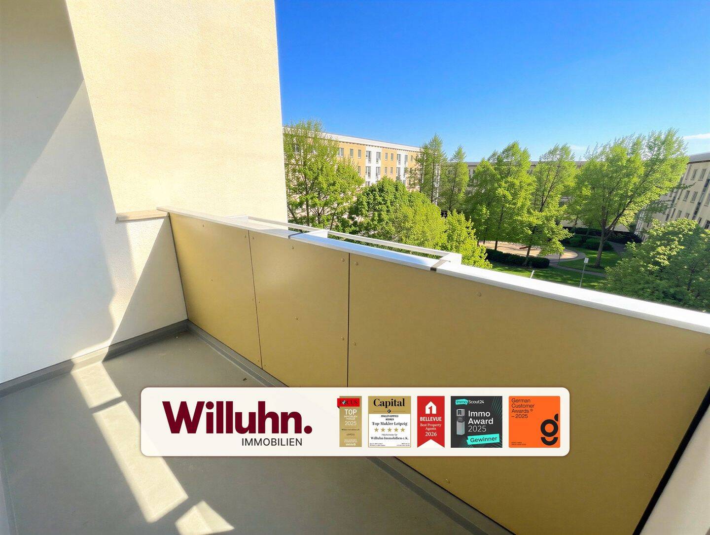 bezugsfrei: Sonniger Südostbalkon | Aufzug | Fernwärme | Idyllisches Wohnumfeld, 4329 Leipzig (Heiterblick Paunsdorf)