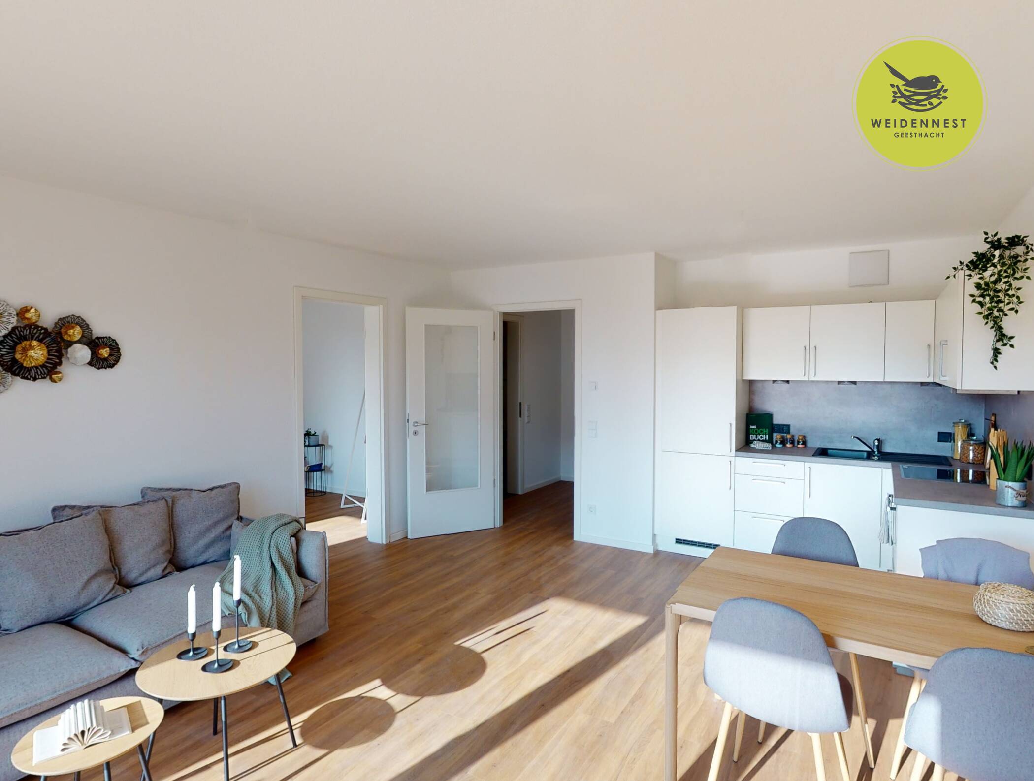 Hier zieh ich ein! 3-Zimmer-Wohnung in idyllischem Quartier, 21502 Geesthacht