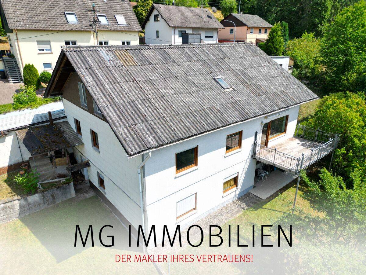 Großzügiges Einfamilienhaus mit vermieteter Einliegerwohnung, Doppelgarage und idyllischem Garten, 66909 Herschweiler-Pettersheim