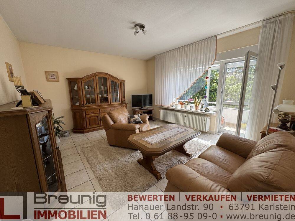 Gepflegte 3-Zi.-OG-Wohnung mit EBK & Loggia in Großkrotzenburg, 63538 Großkrotzenburg