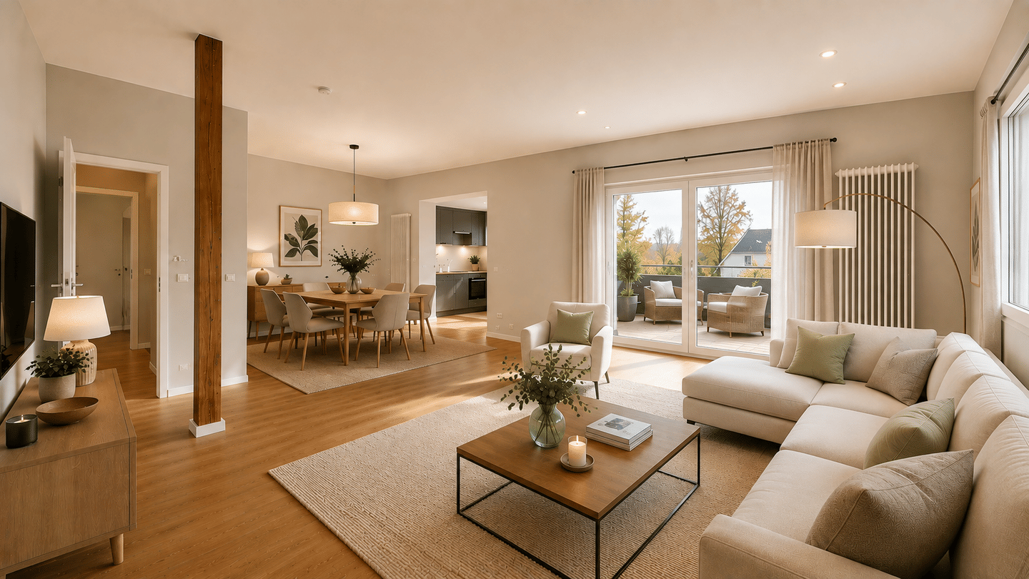 Kernsanierte Endetagenwohnung mit großer Sonnenterrasse in Blankenese, 22587 Hamburg (Altona)