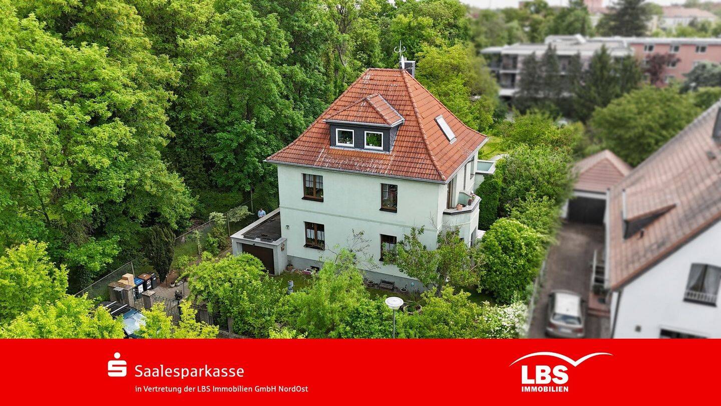 Villa in südlicher Bestlage, 6110 Halle (Saale) (Damaschkestraße Gesundbrunnen Innenstadt Lutherplatz Saaleaue)