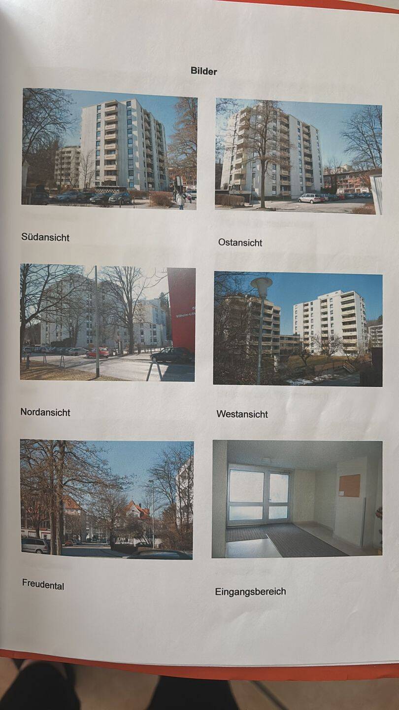 Helle 2 Zimmer Wohnung mit Balkon – Kempten Innenstadt