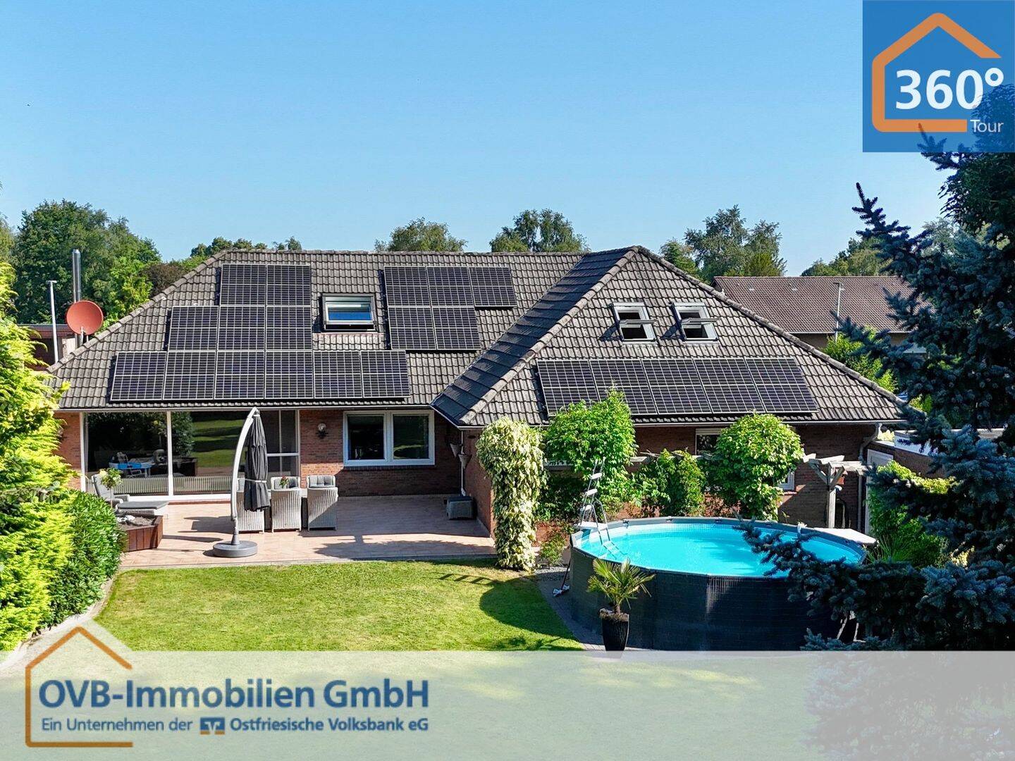 Großzügiger Bungalow mit Doppelgarage und Photovoltaikanlage in Veenhusen!, 26802 Moormerland