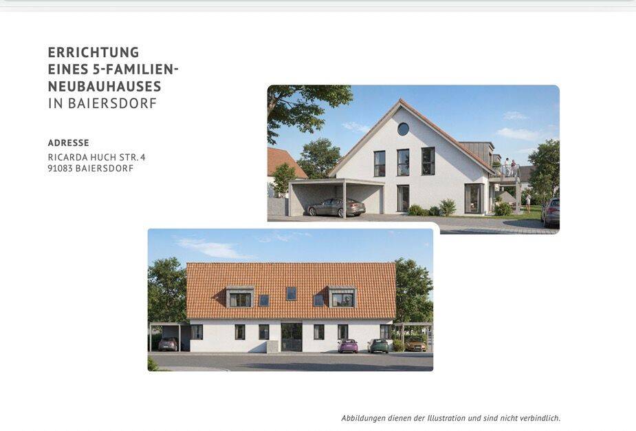 2 Zimmer Garten Wohnung in Baiersdorfer TOP LAGE ( Barrierefrei ), 91083 Baiersdorf