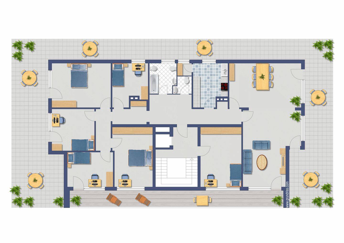 Rarität- Echtes City Penthouse mit 360°-Panorama & 120m² Terrasse & flexibler Grundriss möglich, 97080 Würzburg (Altstadt Dürrbachau Grombühl Oberdürrbach Unterdürrbach)