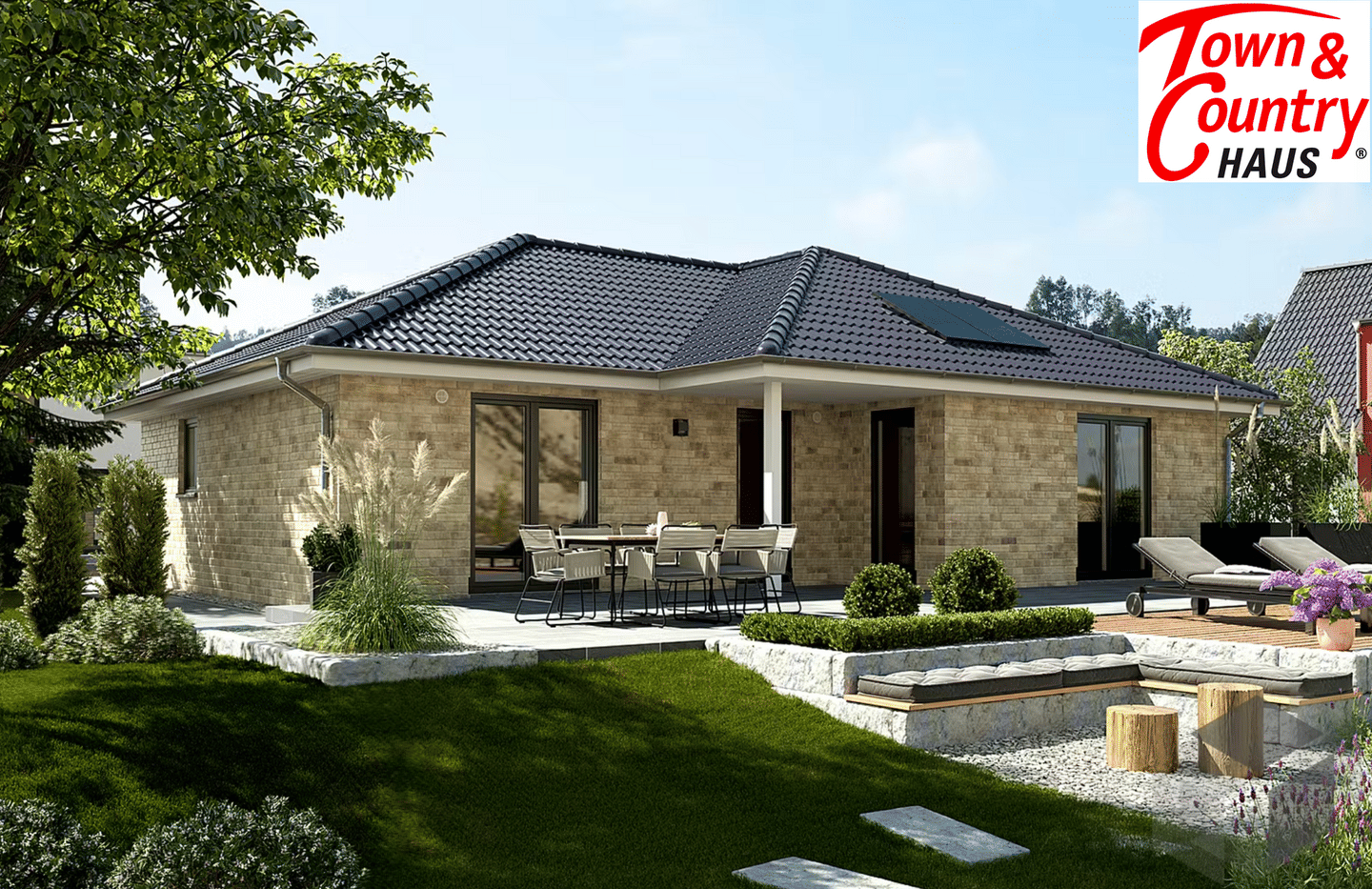 760 m² Grundstück WEIDENBERG (separat), Town & Country Winkelbungalow 108 – inkl. Wärmepumpe, Hausbau-Schutzbrief & Vollausstattung, 95466 Weidenberg