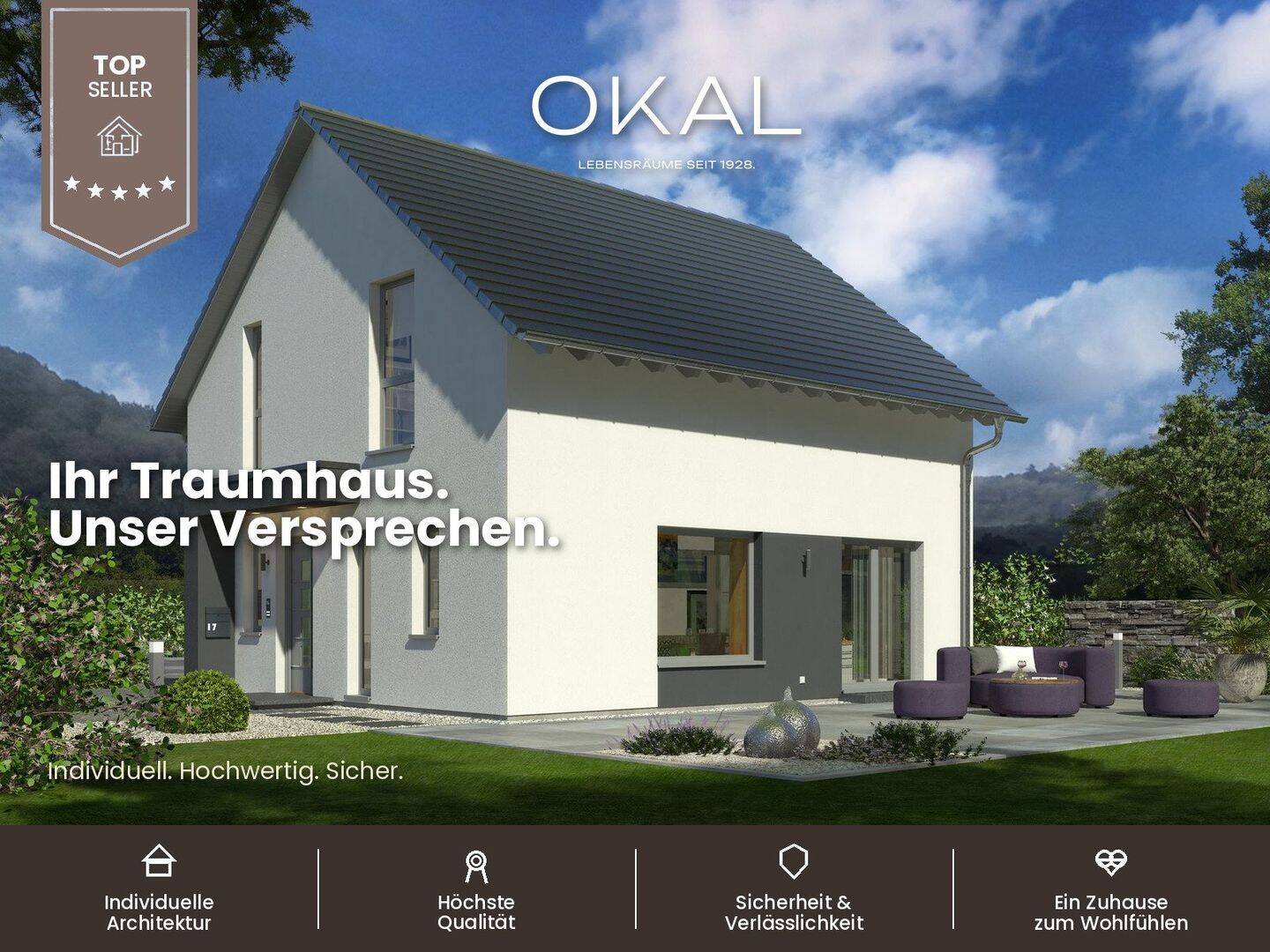 Ihr OKAL EINFAMILIENHAUS inkl. Grundstück und OFFENER ARCHITEKTUR, 31079 Sibbesse