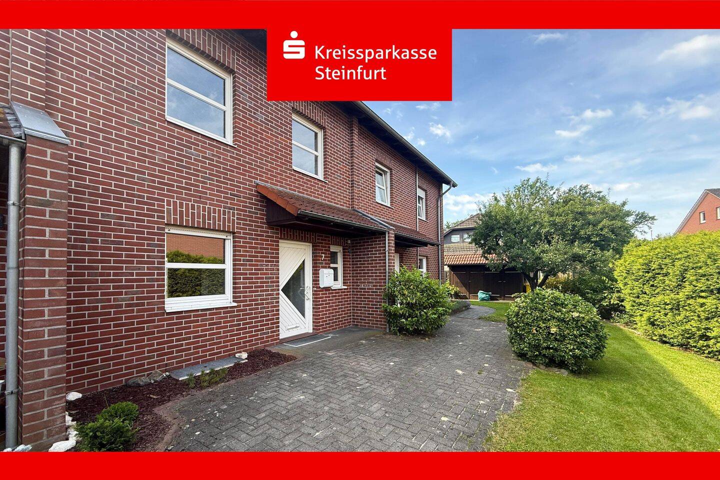 Barrierefreies Reihenmittelhaus mit pflegeleichtem Grundstück, 49549 Ladbergen