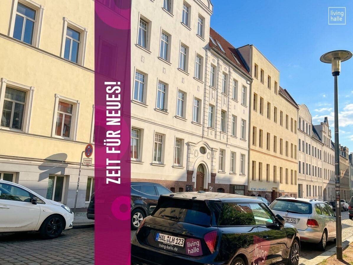 Ihre neue Traumwohnung mit Balkon!, 6110 Halle (Saale) (Damaschkestraße Gesundbrunnen Innenstadt Lutherplatz Saaleaue)
