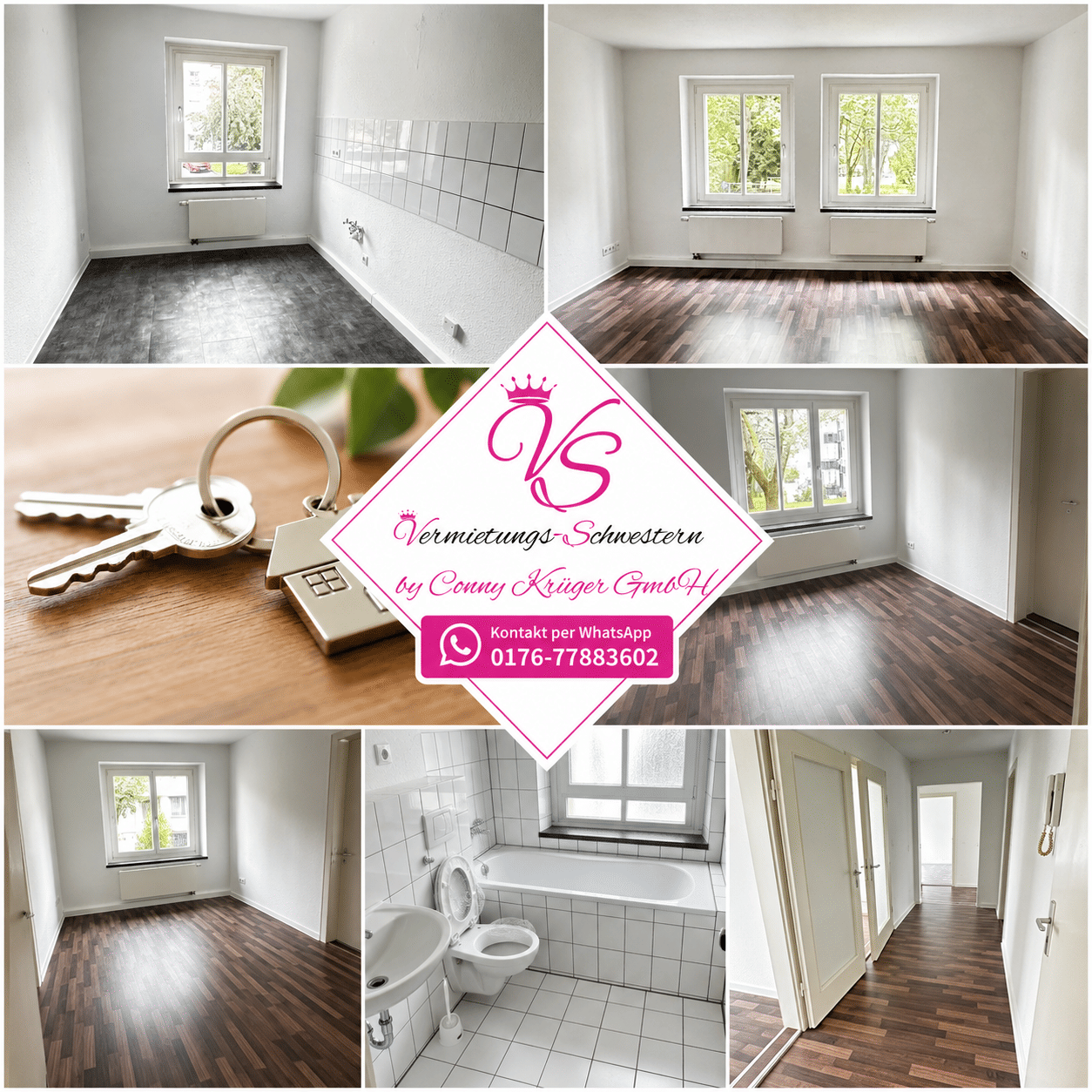 4- Zimmer in zentraler Lage von Chemnitz, 9126 Chemnitz (Altchemnitz Bernsdorf Gablenz Lutherviertel Sonnenberg)