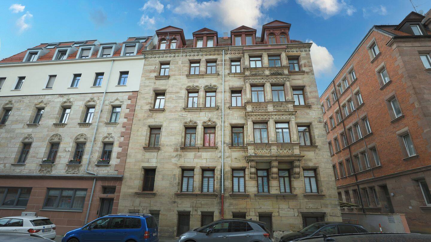 IMMOPARTNER – DENKMALGESCHÜTZTES GRÜNDERZEIT-MEHRFAMILIENHAUS, 90408 Nürnberg (Großreuth h. d. Veste Gärten h. d. Veste Maxfeld Nordbahnhof Sankt Johannis)