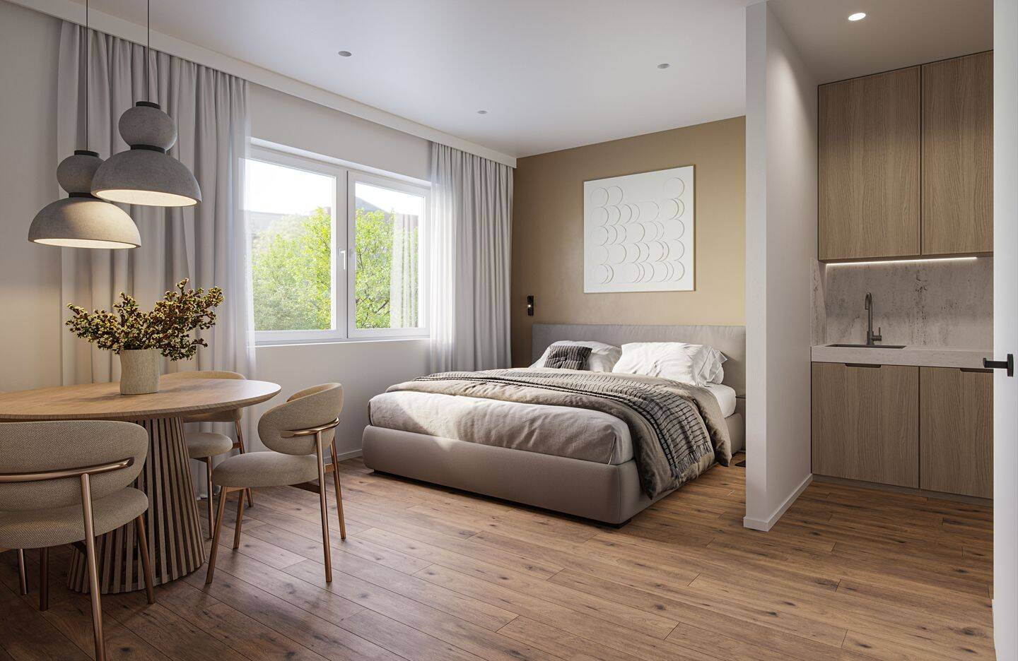 Modern, komfortabel, möbliert – Ihr neues 1-Zimmer-Apartment wartet!, 31319 Sehnde