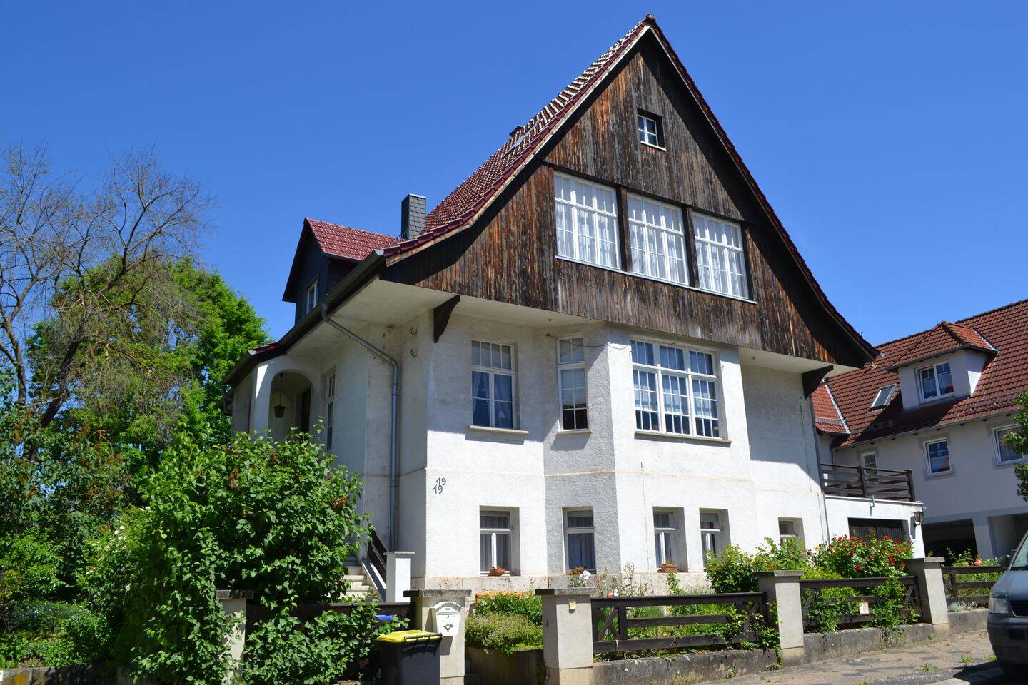 Eine Villa im Original von Albert Helfensrieder 1912, 99510 Apolda